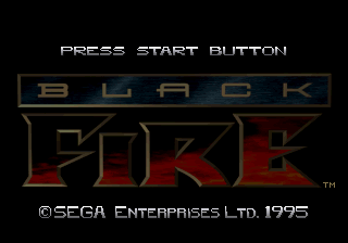 Black Fire screenshot 3 for Sega Saturn